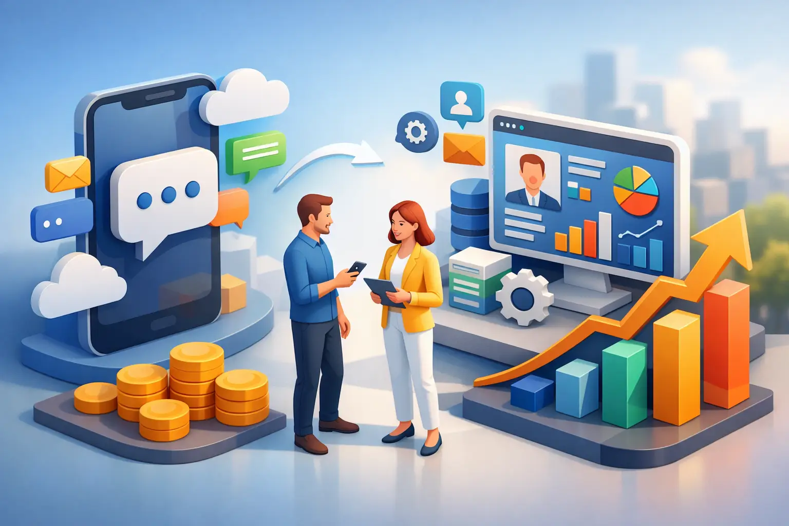 Come integrare SMS e CRM per vendere di più