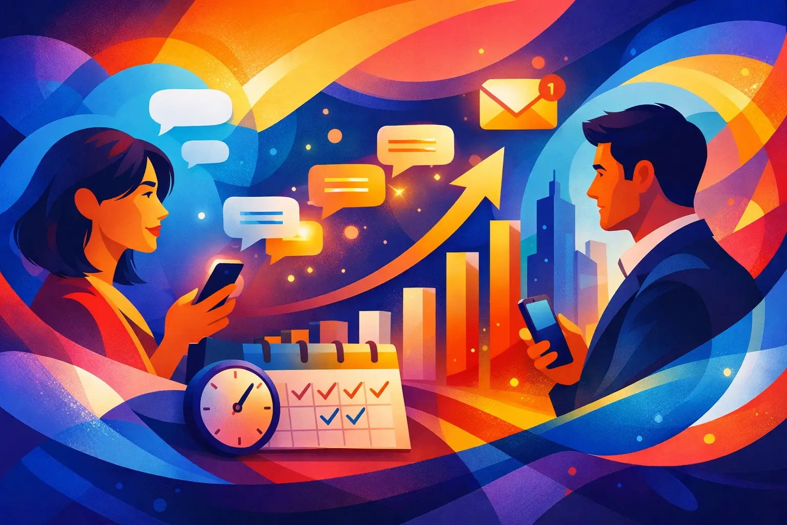 Come riempire l'agenda con SMS: metodo pratico