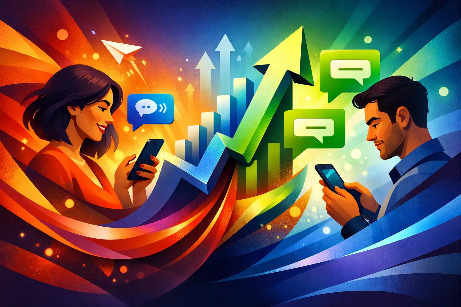 Messaggi RCS vs SMS per vendere di più