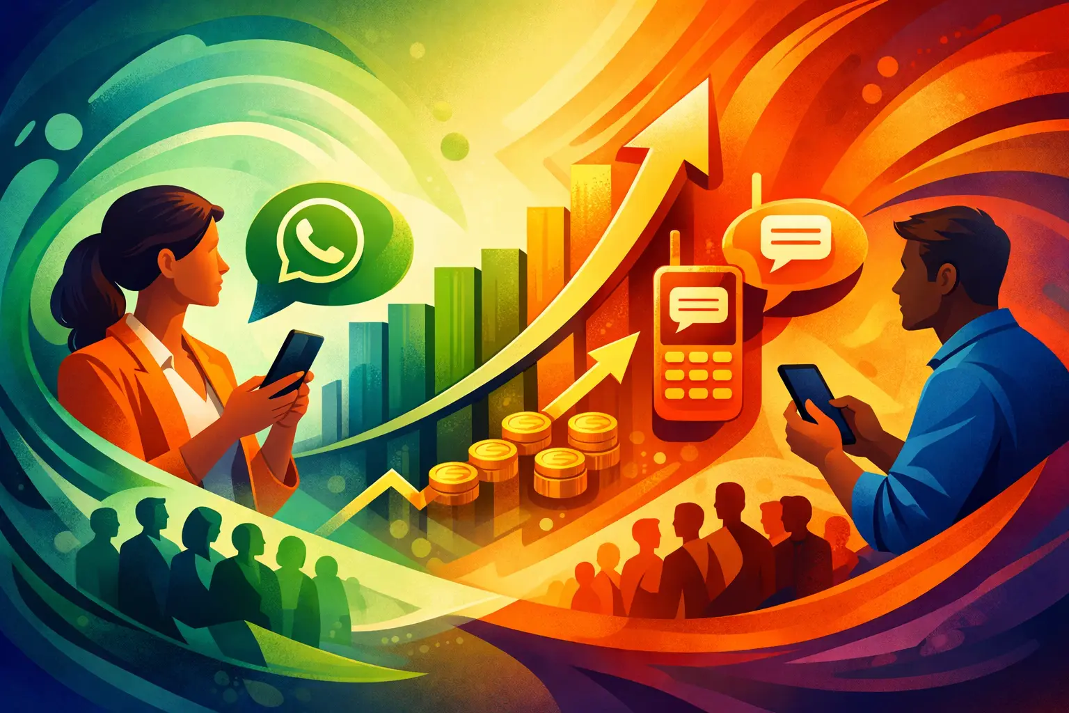 WhatsApp Business vs SMS: quale fa vendere di più?