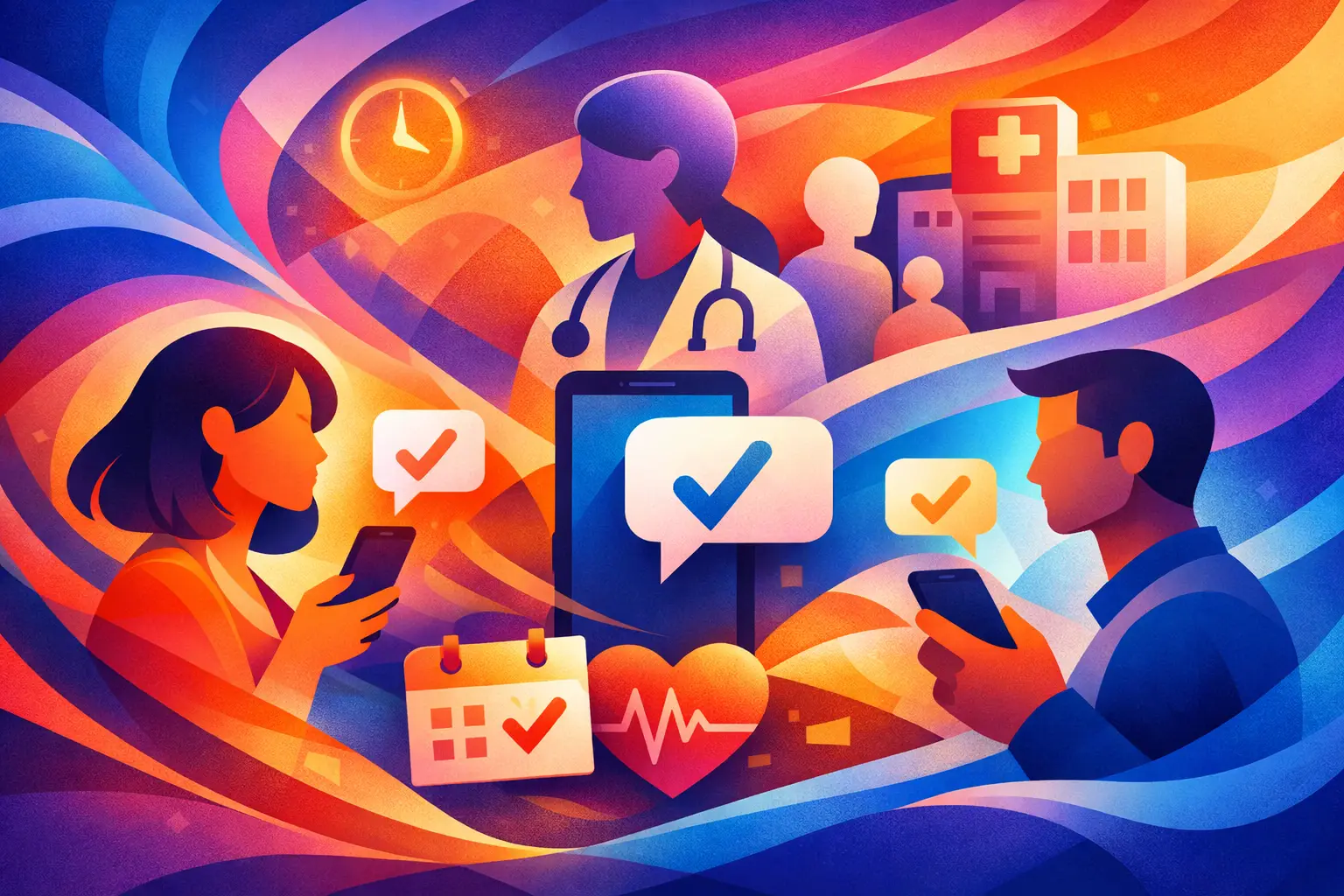SMS per conferma prenotazioni sanitarie efficaci
