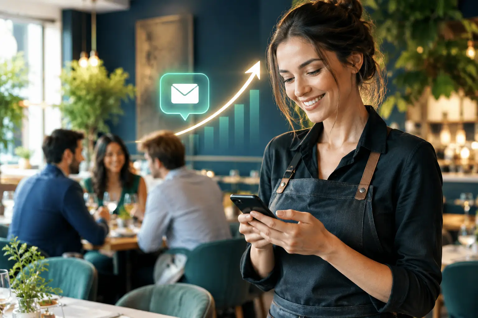 SMS promozionali ristoranti per riempire la sala